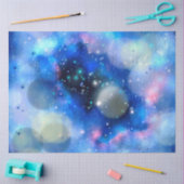 Blauwe Galaxy-serie ontwerp 1 Tissuepapier (Craft)