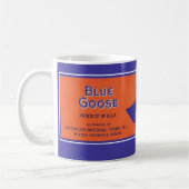 Blauwe ganzenpruimen Mok (Links)