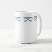 Blauwe garnalen - Koffiekoffie - Mok (Voorkant rechts)