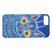 Blauwe geitenkat Case-Mate iPhone case (Achterkant (Horizontaal))