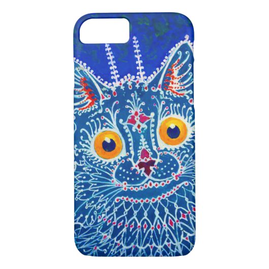 Blauwe geitenkat Case-Mate iPhone case (Achterkant)