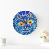 Blauwe geitenkat grote klok (Huis)