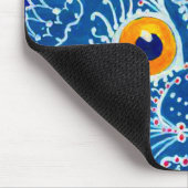 Blauwe geitenkat muismat (Hoek)