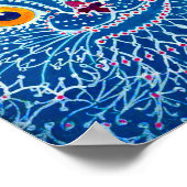 Blauwe geitenkat poster (Hoek)