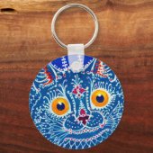 Blauwe geitenkat sleutelhanger (Voorkant)