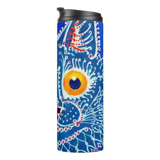 Blauwe geitenkat thermosbeker (Geroteerd rechts)