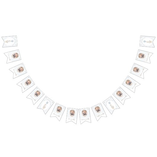 Blauwe Gekke Gans 12 maanden Photo Banner (Alle)