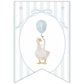 Blauwe Gekke Gans 12 maanden Photo Banner (Eerste vlag)