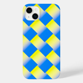 Blauwe gele geometrische Oekraïne Inspiratie moder Case-Mate iPhone 14 Plus Hoesje