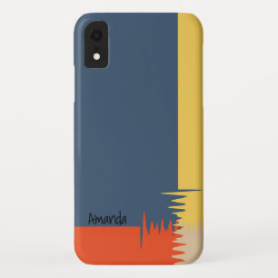Blauwe gele rode crème -  Case-Mate iPhone case