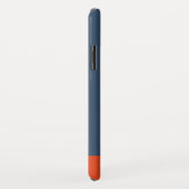 Blauwe gele rode crème -  Case-Mate iPhone case (Achterkant/rechts)