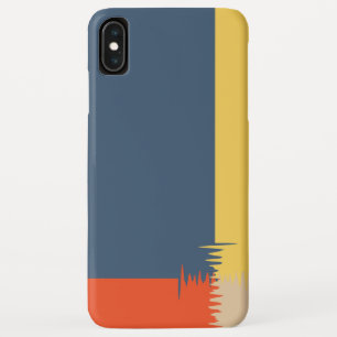 Blauwe gele rode crème Case-Mate iPhone case