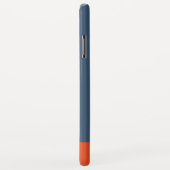 Blauwe gele rode crème Case-Mate iPhone case (Achterkant/rechts)