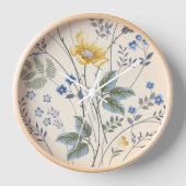 Blauwe & Gele Wilde Bloemen  (Voorkant)