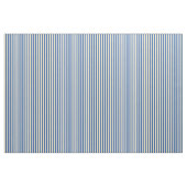 Blauwe gele witte, verticale streep verbinding stof (Fat Quarter)