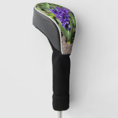 Blauwe Geocinth in de lente Golfheadcover (Schuin)