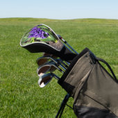 Blauwe Geocinth in de lente Golfheadcover (Insitu)
