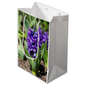 Blauwe Geocinth in de lente Medium Cadeauzakje (Voorkant Gekanteld)