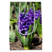 Blauwe Geocinth in de lente Medium Cadeauzakje (Achterkant)