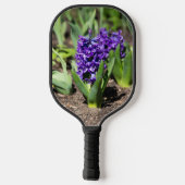 Blauwe Geocinth in de lente Pickleball Paddle (Achterkant)