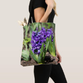 Blauwe Geocinth in de lente Tote Bag (Dichtbij)