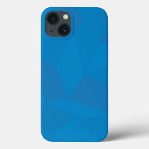 Blauwe, geometrische, koele, unieke, trendy illust Case-Mate iPhone case