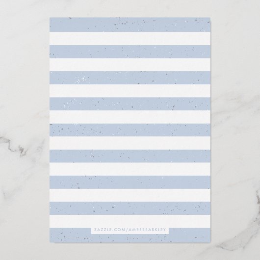 Blauwe gevlekte eitjes Paashunt uitnodiging (Achterkant)