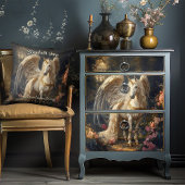  Blauwe Gevleugelde Pegasus Griekse Mythologie Tissuepapier