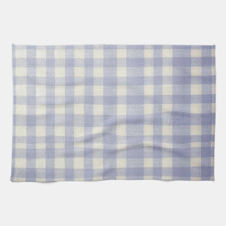Blauwe Gingham keukendoek Theedoek