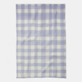 Blauwe Gingham keukendoek Theedoek (Verticaal)