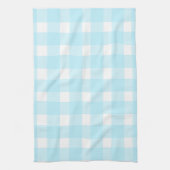 Blauwe Gingham Keukenhanddoek (Verticaal)