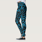 Blauwe Giraffe Leggings (Links)