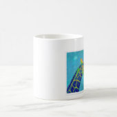 blauwe giraffen koffiemok (Center)