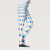 Blauwe gitaren leggings (Rechts)