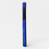 Blauwe glazen textuurbehuizing Case-Mate iPhone case (Achterkant/links)