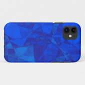Blauwe glazen textuurbehuizing Case-Mate iPhone case (Achterkant (horizontaal))
