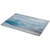 Blauwe gletsjerformaties, horizontaal snijplank (Hoek)