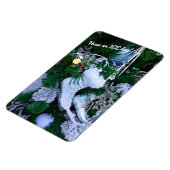 Blauwe glitter en Schaatsen van de Pure Ice met ke Magneet (Linkerzijde)