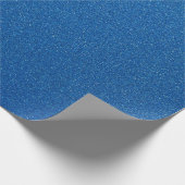 Blauwe glitter, sprankeling, glitterachtergrond cadeaupapier (Hoek)