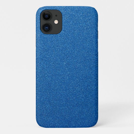 Blauwe glitter, sprankeling, glitterachtergrond Case-Mate iPhone case (Achterkant)