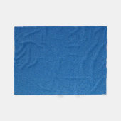 Blauwe glitter, sprankeling, glitterachtergrond fleece deken (Voorkant (Horizontaal))