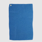 Blauwe glitter, sprankeling, glitterachtergrond golfhanddoek (Voorkant)