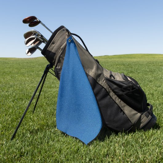 Blauwe glitter, sprankeling, glitterachtergrond golfhanddoek (Groen)