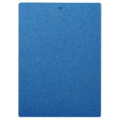 Blauwe glitter, sprankeling, glitterachtergrond klembord (Achterkant)