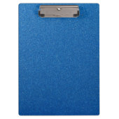 Blauwe glitter, sprankeling, glitterachtergrond klembord (Voorkant)