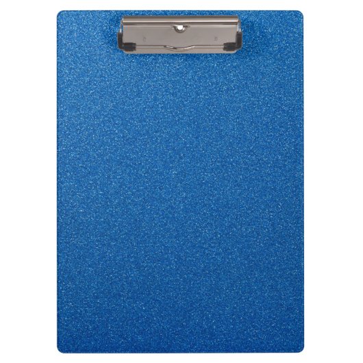 Blauwe glitter, sprankeling, glitterachtergrond klembord (Voorkant)