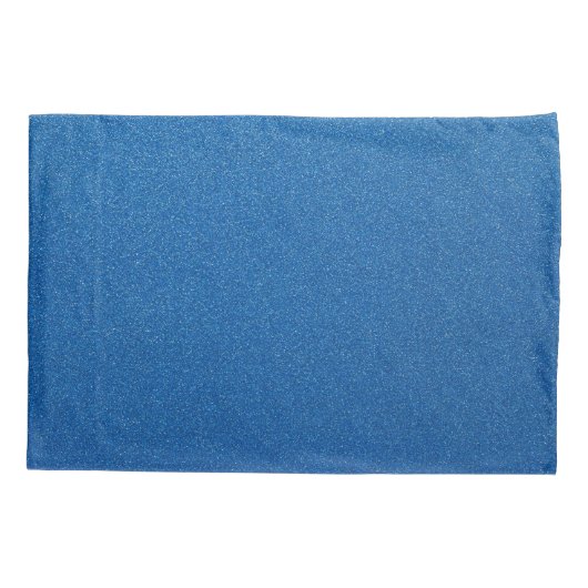 Blauwe glitter, sprankeling, glitterachtergrond kussensloop (Achterkant)