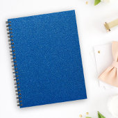 Blauwe glitter, sprankeling, glitterachtergrond planner