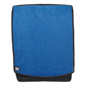 Blauwe glitter, sprankeling, glitterachtergrond rugtassen (Voorkant)