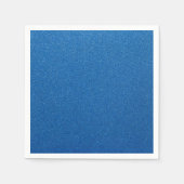 Blauwe glitter, sprankeling, glitterachtergrond servet (Voorkant)